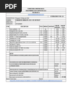 Cotizacion 1015 - 1180