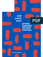 Prosas Seguidas de Odes Minimas Jose Paulo Paes 240619 133800