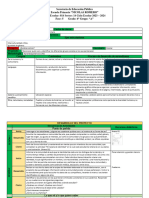 Planeacion6toGrado - DE LO HUMANO Y LO COMUNITARIO