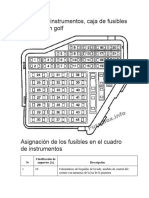 Fusibles Golf mk4 2000-2004