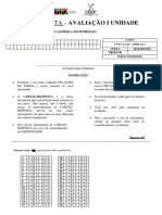 Prova 1º Quimica