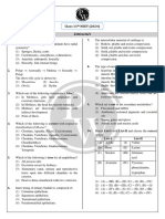 Sample Paper 02 Class 11th NEET 2024 Zoology Vijay Gupta Questions 1