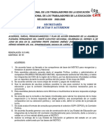 Asamblea Plenaria Permanente 14 de Junio de 2024 Autorizados