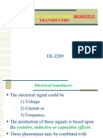 Resistive Transducer