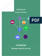 ICTWK546 Manage Network Security