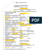 CH # 19 (Dawn of Modren Physics) - Physics 12 (TC)