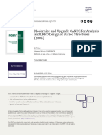 Modernize and Upgrade CANDE For Analysis and LRFD Design of Buried Structures (2008)