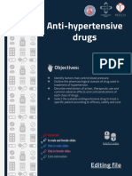 7,8 Anti Hypertensive Drugs