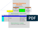 Exercícicios Presente Indicativo