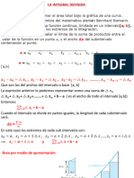 Semana 11 La Integral Definida