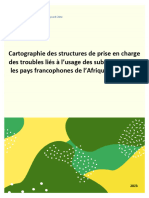 Cartographie Des Structures de Prise en Charge