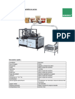 Unite de Fabrication de Gobelet en Carton 1