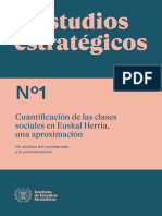 Cuantificación de Las Clases Sociales en Euskal Herria Una Aproximación