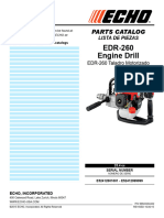 EDR-260 (E52412001001 - E52412999999) Parts Manual