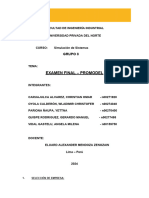 Examen Final Grupo 8 Simulacion de Sistemas