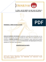 Petição Intermediária - Manifestação - Diligencia - Edinaldo Barbosa OK - Advogado Wagner Rocha