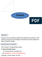 Enzymes Lecture 8