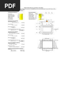 Diseño Estructural Alcantarilla