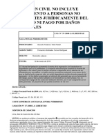 DJ 2011 157 Reparación Civil No Incluye Resarcimiento A Personas No Dependientes Jurídicamente Del Agraviado Ni Pago Por Daños Colaterales