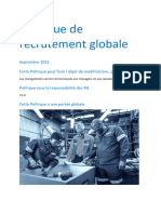 French Global Recruitment Policy v1.0