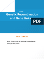 CA Lesson 2 Genetic Recombination and Gene Linkage