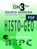 03 LESONA HISTO GEO 3ème SUJETS SESSION SUJETS TYPES CORRIGES 1