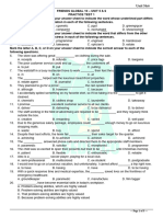 Tieng Anh 10 Friends Global - Unit 5&6 - Test 1