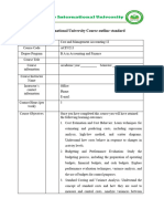 Course Outline Standard-Cost & Manageraial Acc II