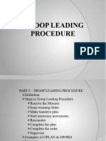 4.2.3 Troop Leading Procedures