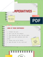 Imperatives - Direct and Indirect Speech