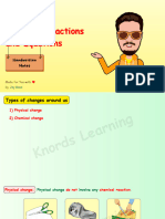 Chapter 1 Chemical Reactions and Equations