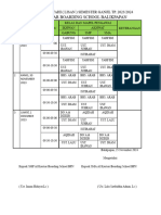 Jadwal Ujian Syafahi