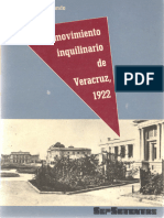 El Movimiento Inquilinario de Veracruz 1922 Octavio Garcia Mundo