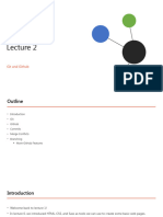 Lecture 2 Git and Github