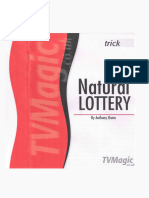 Anthony Owen - Natural Lottery