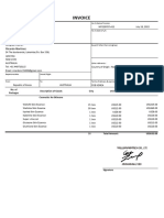 C. Invoice Ricardo Martinez AUS