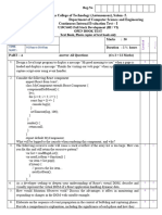 CIE1 Set2 U19CS602 - Full Stack Development