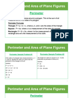 04 Perimeter and Area of Plane Figures