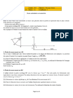 Preuve de Physique-Chimie, BAC Séries C-E, Année 2017, Côte D'ivoire