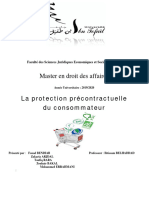 2-La Protection Précontractuelle Du Consommateur