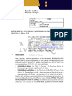 "Mascaró & Quispe": Demanda de Alimentos