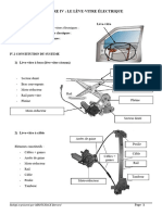 Chapitre 3 LEVE VITRE ELECTRIQUE