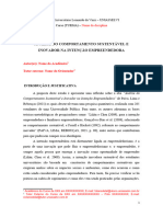 Análise Do Comportamento Sustentável-Final.