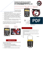 Guia Rapida Planta para Soldar Super Delta SD-250