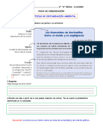 Ficha-Lun 11-6 Com-Escribimos Noticias de Contaminación Ambiental