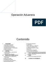 Operacion Aduanera