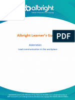 Learner GuideBSBXCM501 Learner Guide-V1.0