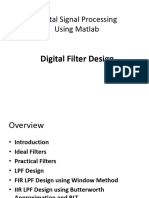 Handout - 8 Digital Filter Design