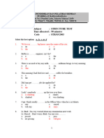 Test Structure-1