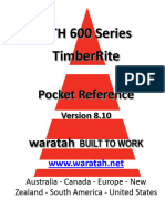 Timberite Pocket Ref Manual Rev 8.10